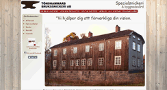Desktop Screenshot of brukssnickeri.se